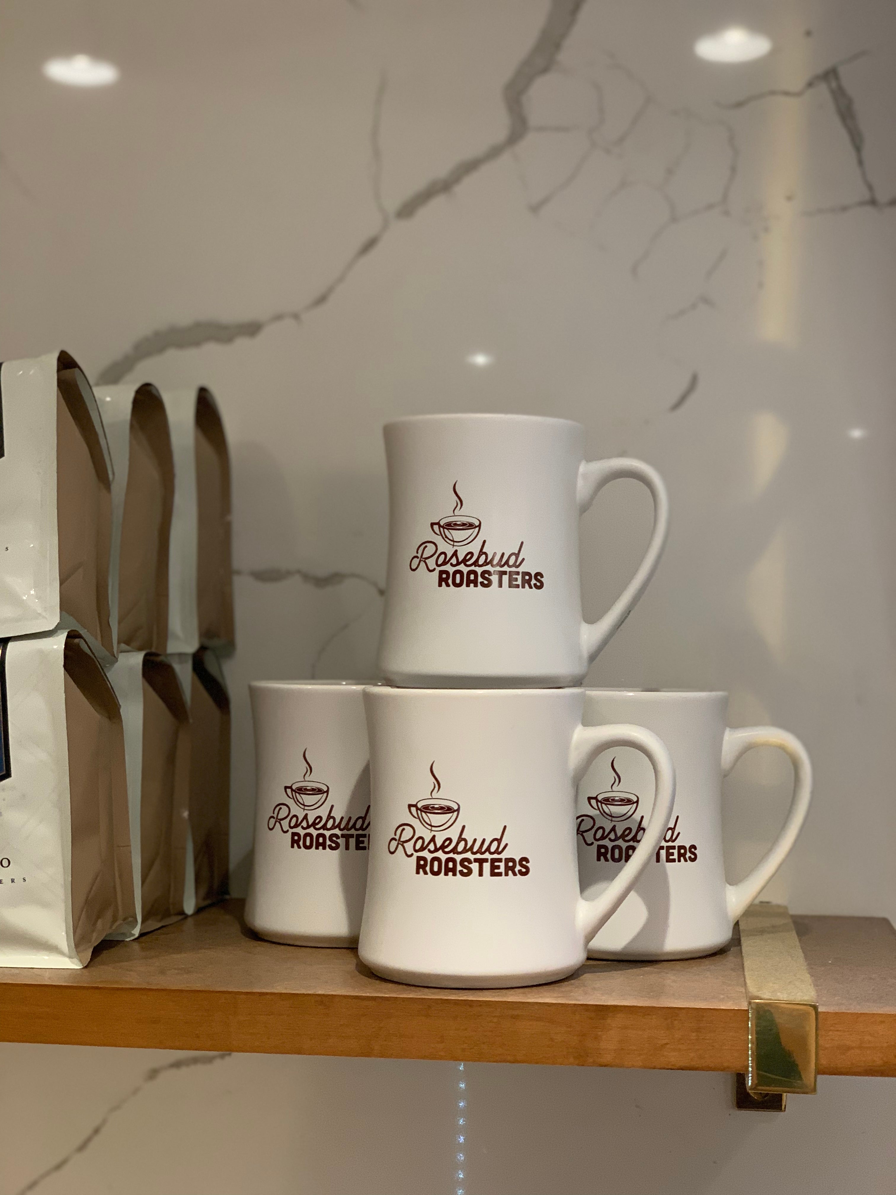 Rosebud Roaster Mugs