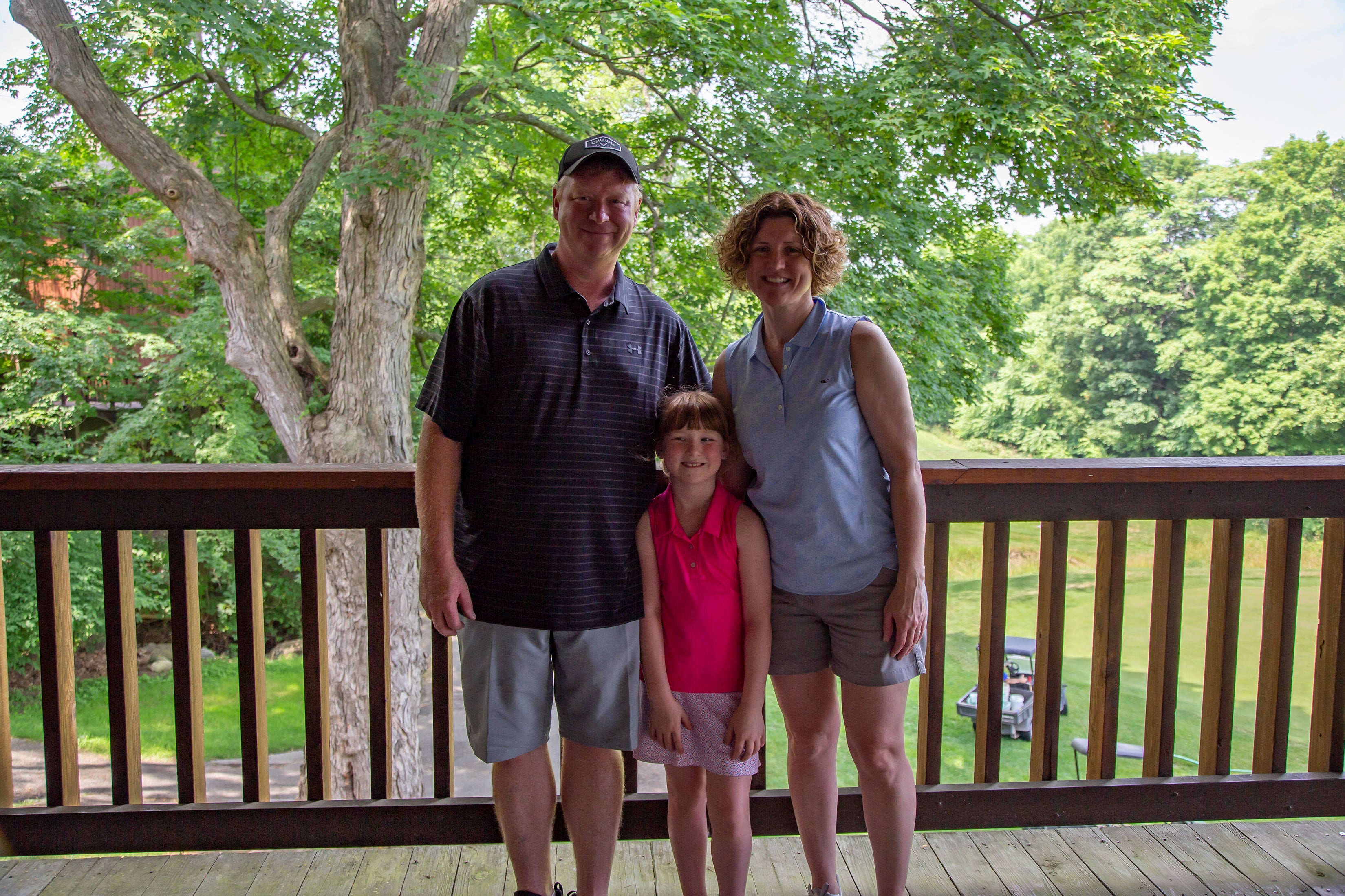 Family at Sweetgrass Pavilion