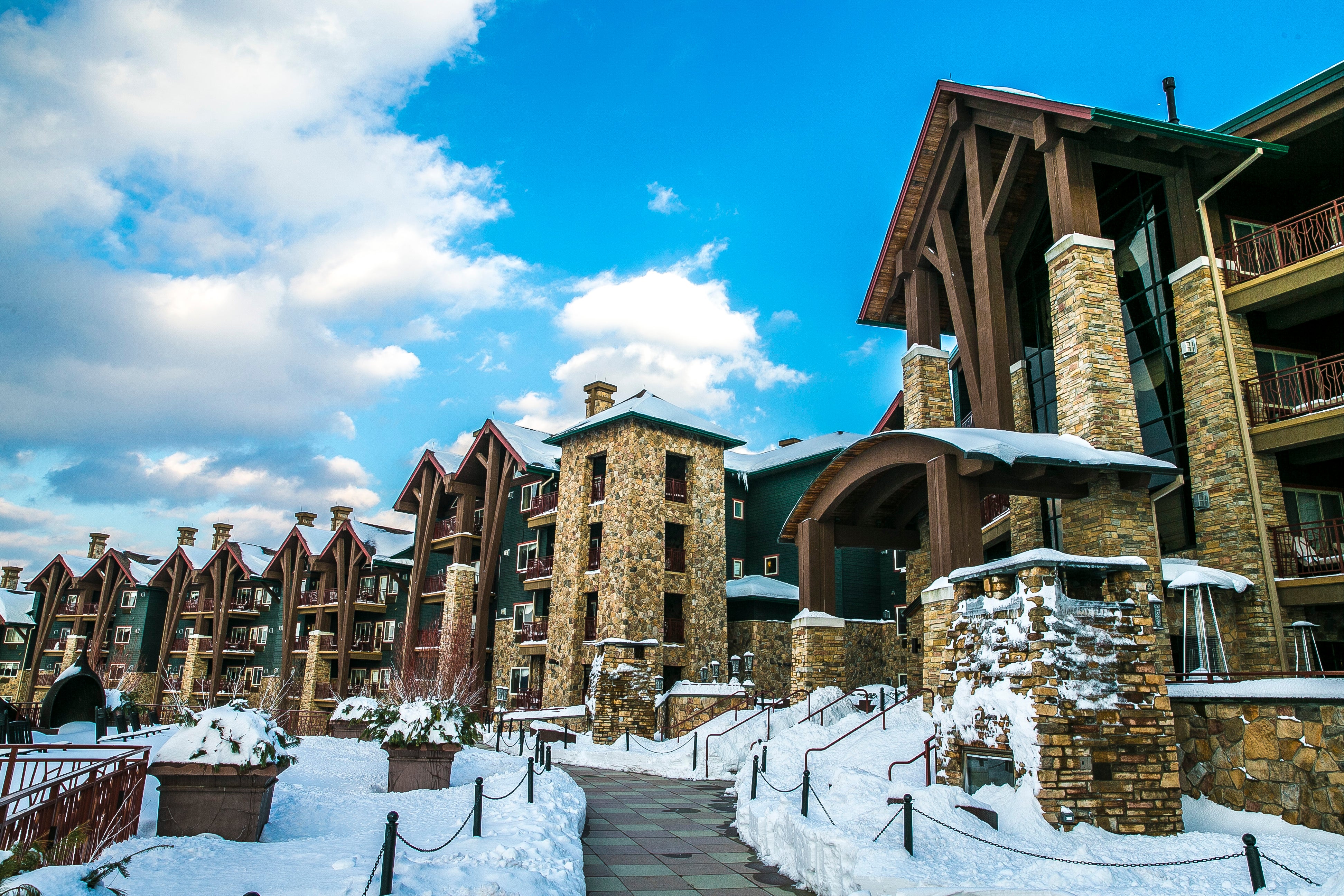 Exterior view of Grand Cascades Lodge