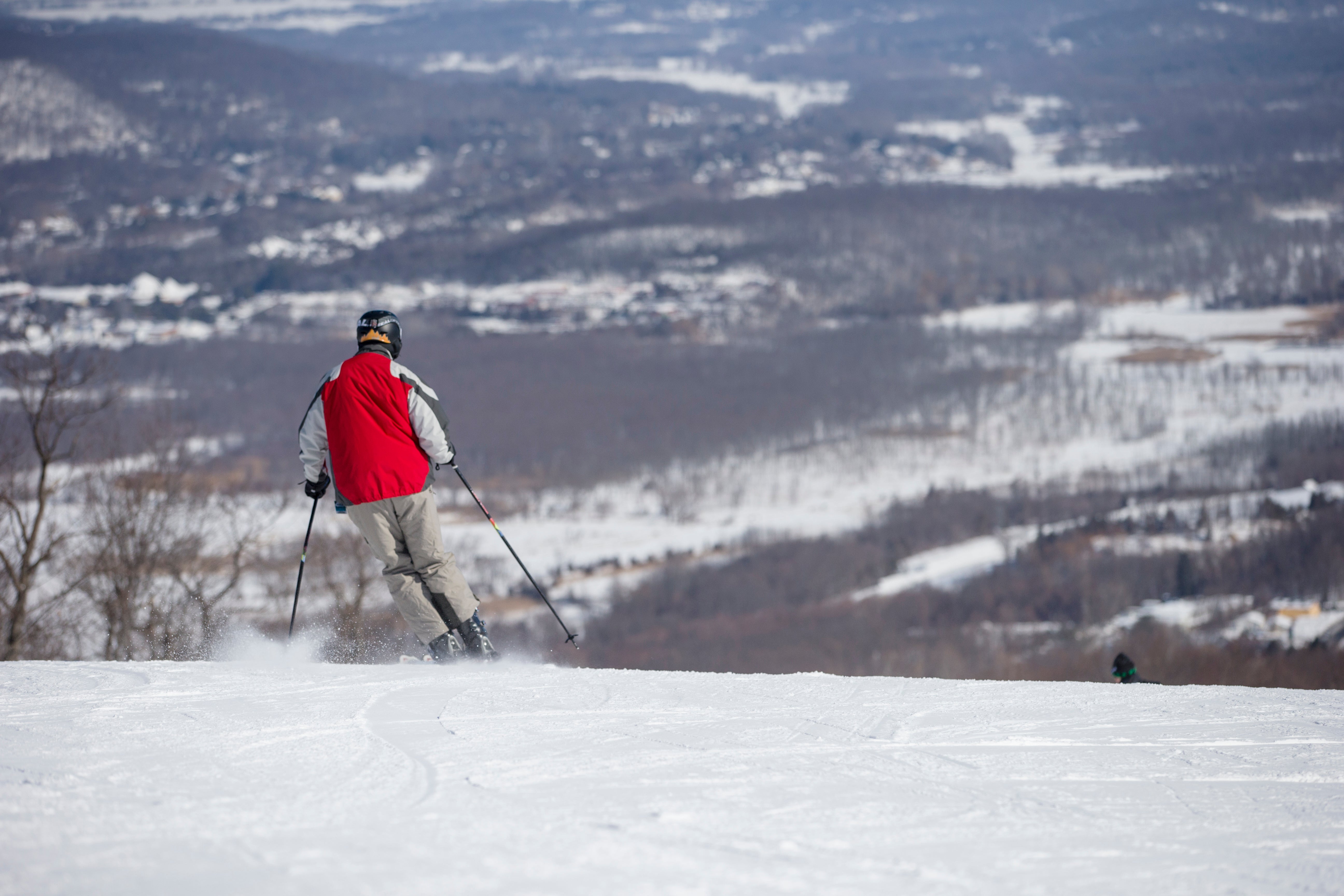 Man skiing at Mountain Creek