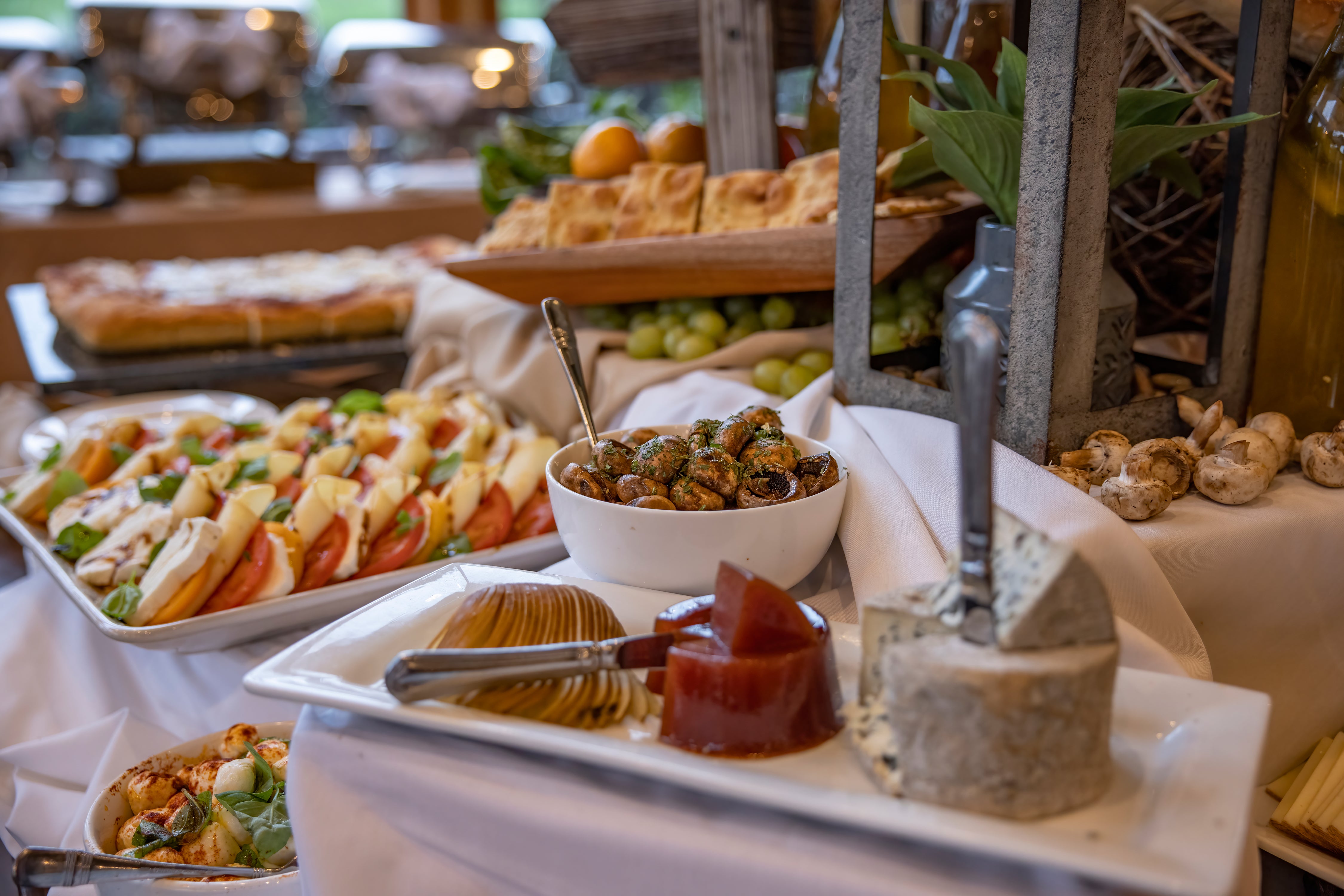 Jam and cheese spread