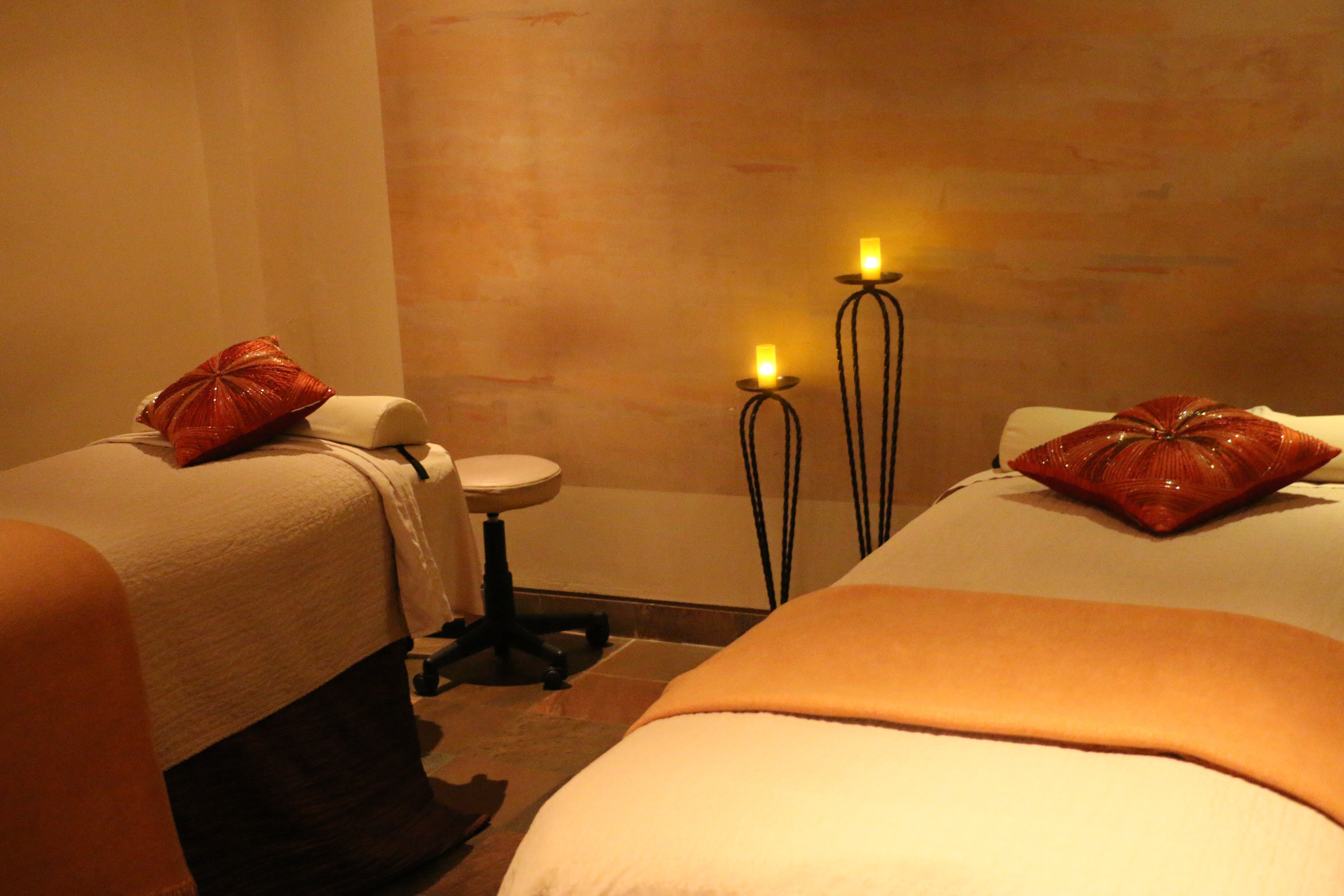 Elements Spa massage beds.