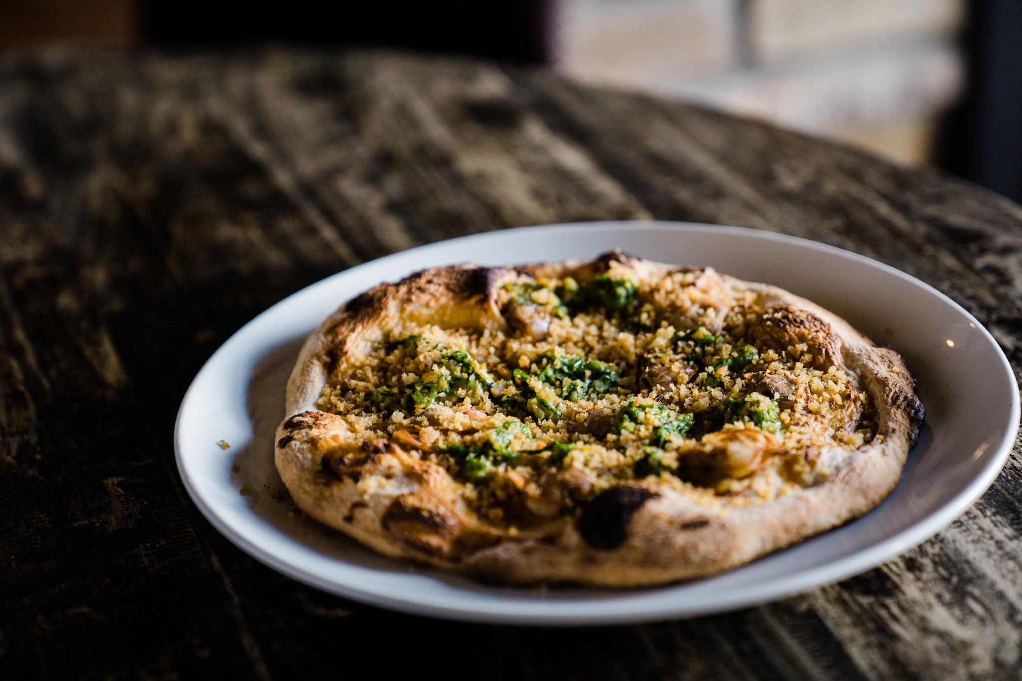 Spring Bistro Clam Pizza