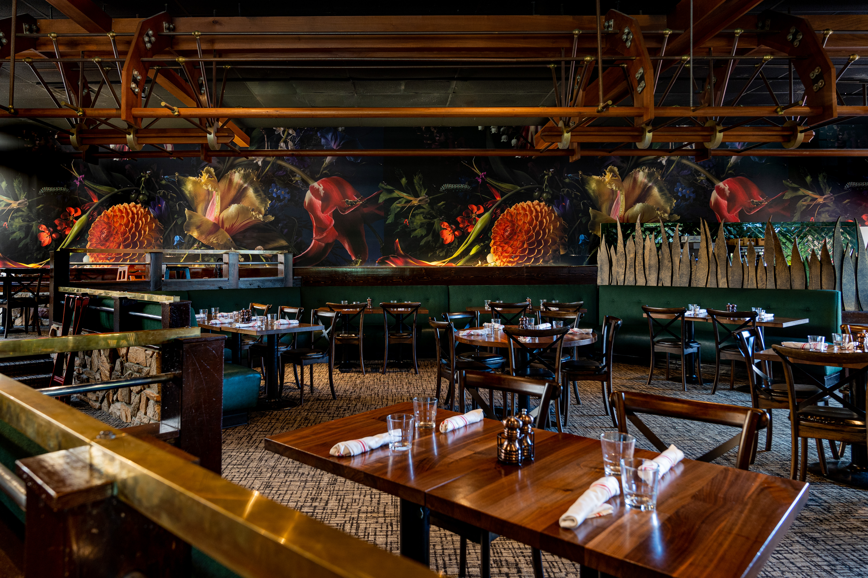 Overview of Kites Restaurant at Crystal Springs Resort in NJ