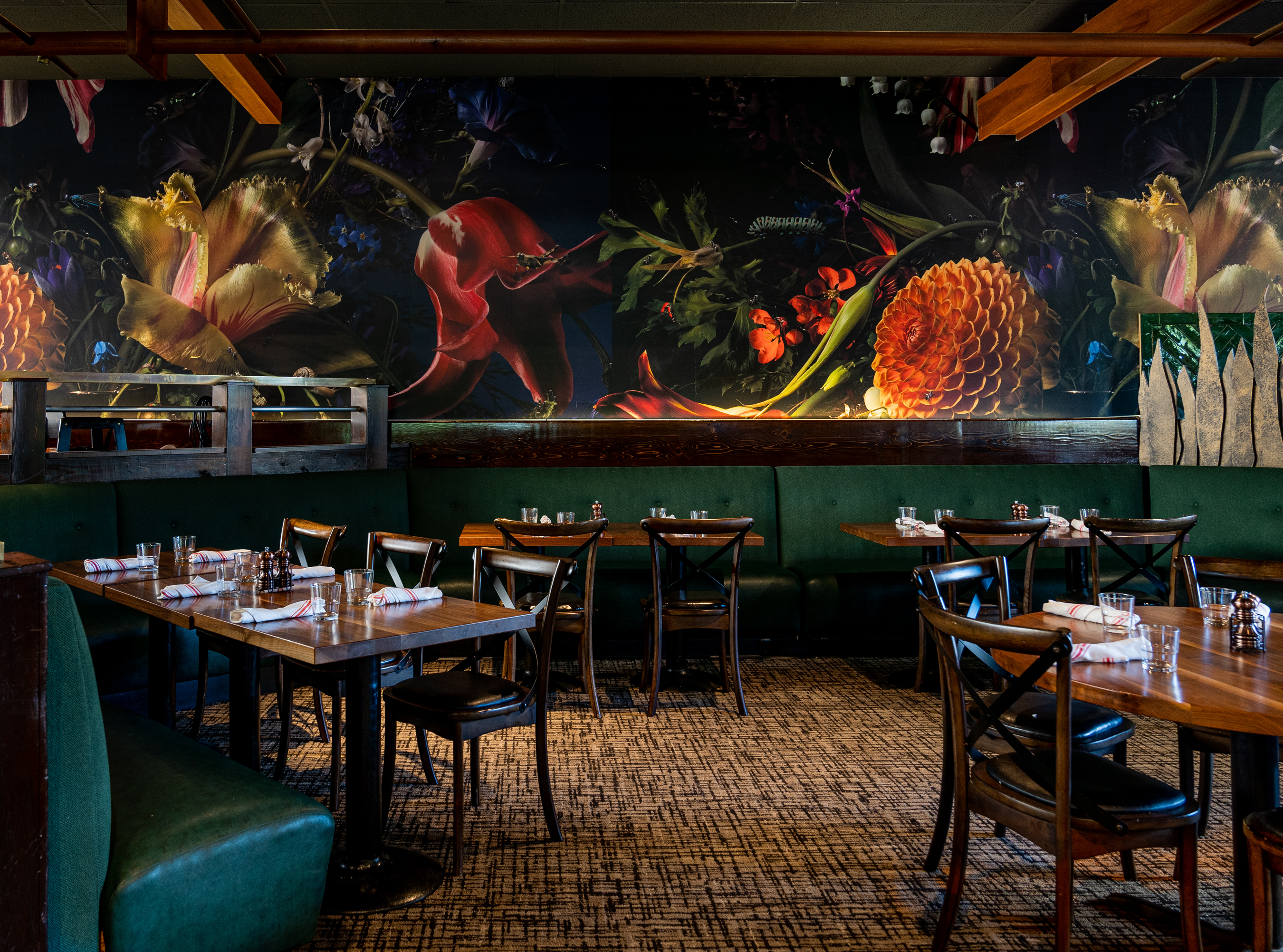 Overview of Kites Restaurant at Crystal Springs Resort in NJ