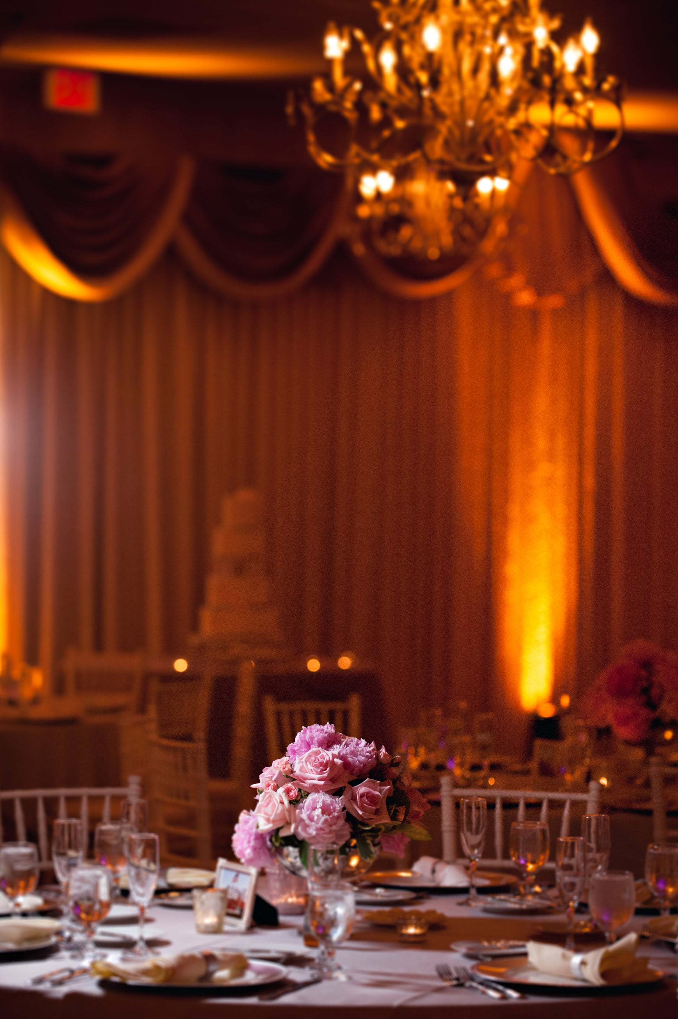 Wedding flower centerpiece