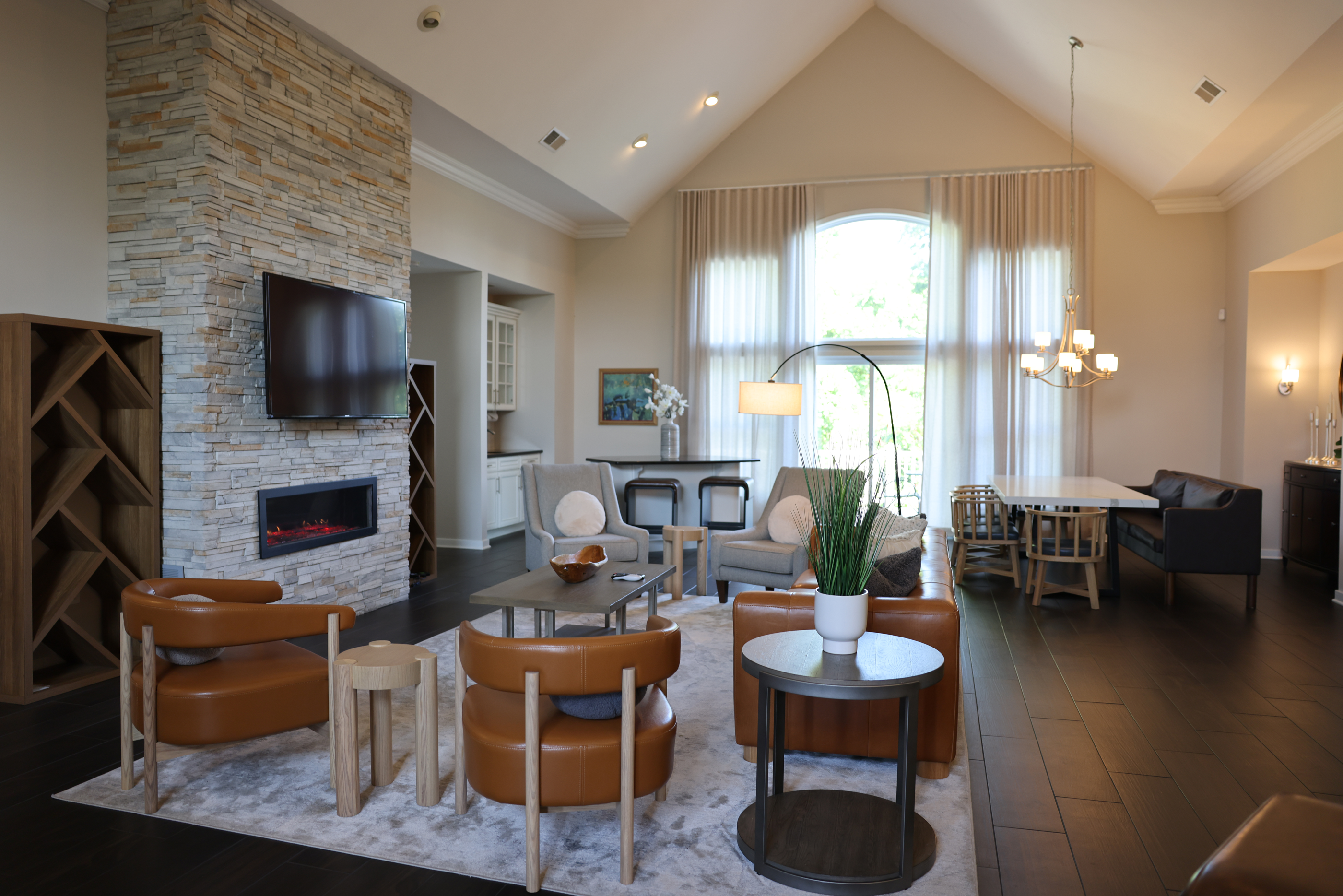 Living room at the Grand Villa