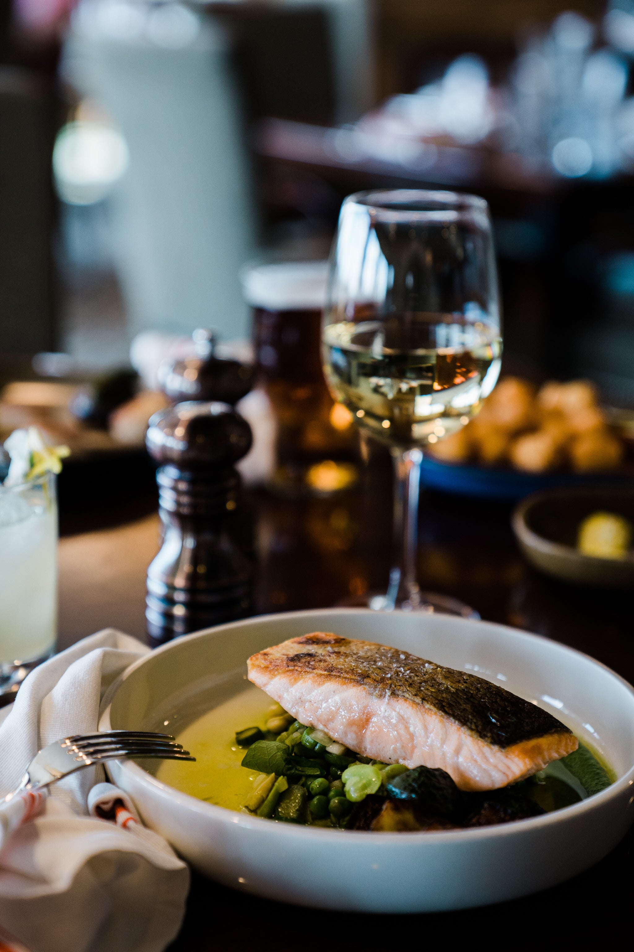 Crystal Tavern salmon dish