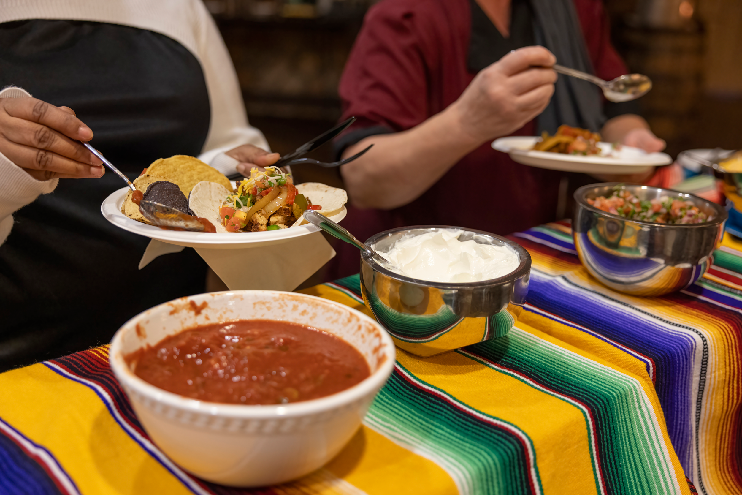 Employee Taco event at Crystal Springs Resort in New Jersey