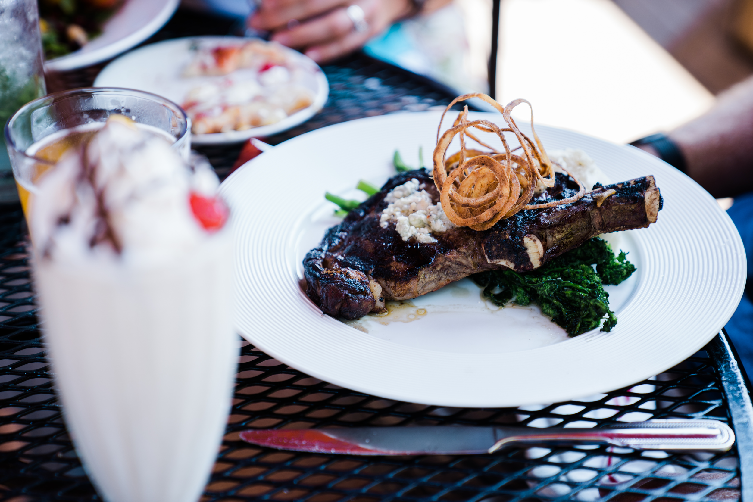 Kites Restaurant Grilled Cowboy Steak