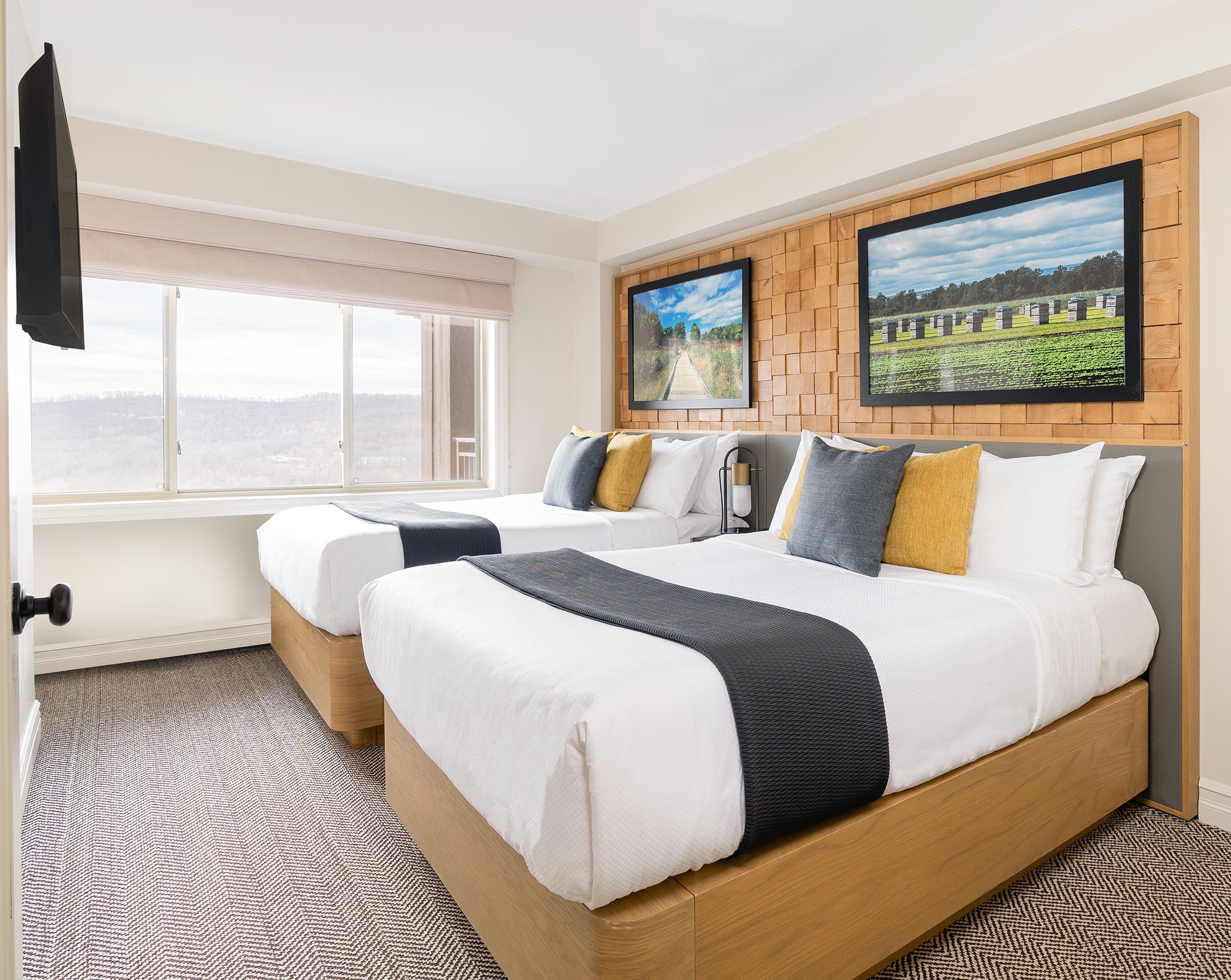 Bedroom Two in 2 Bed 2 Bath Suite at Grand Cascades Lodge