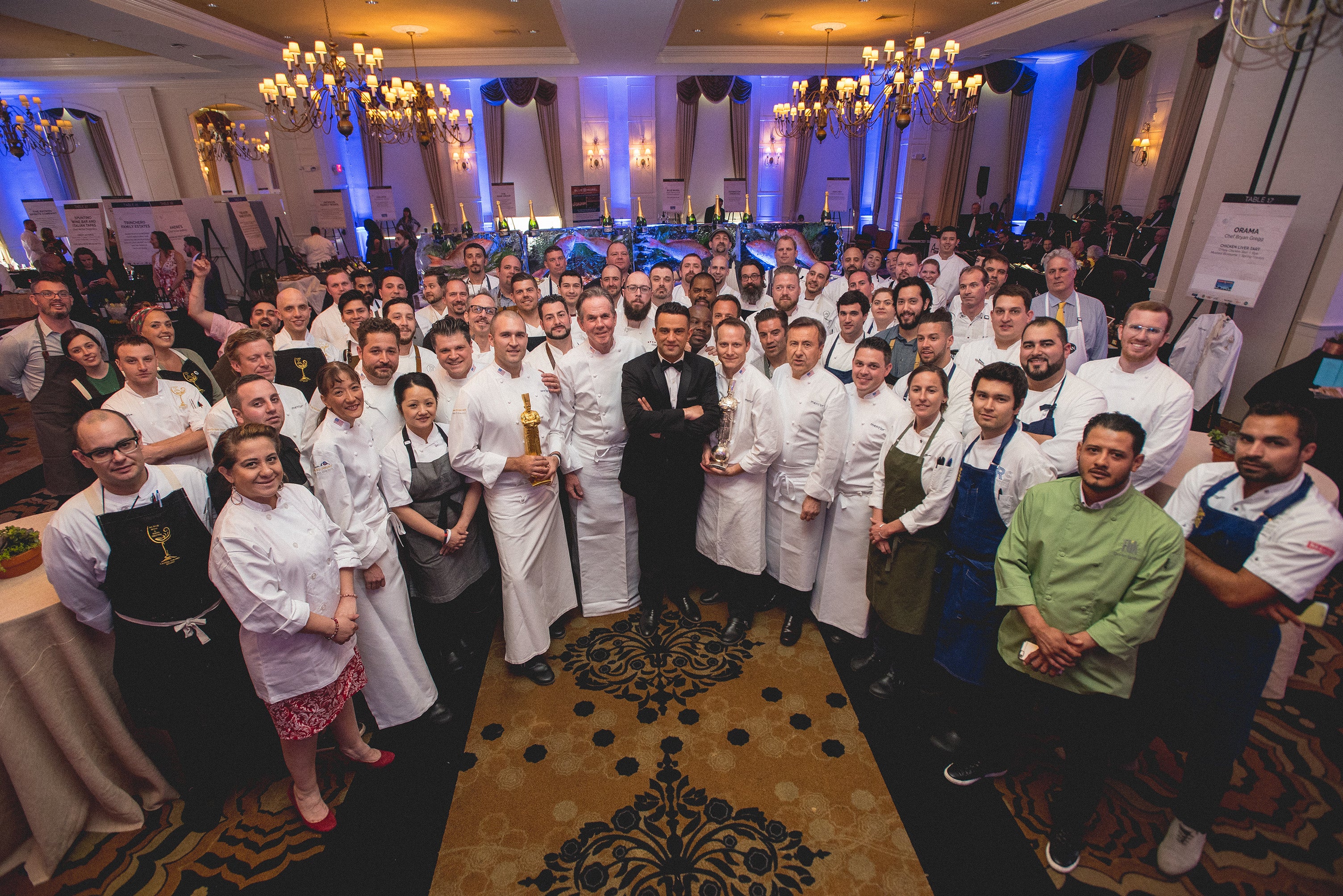 Robby Younes and Famous Chefs at the NJ Wine and Food Festival