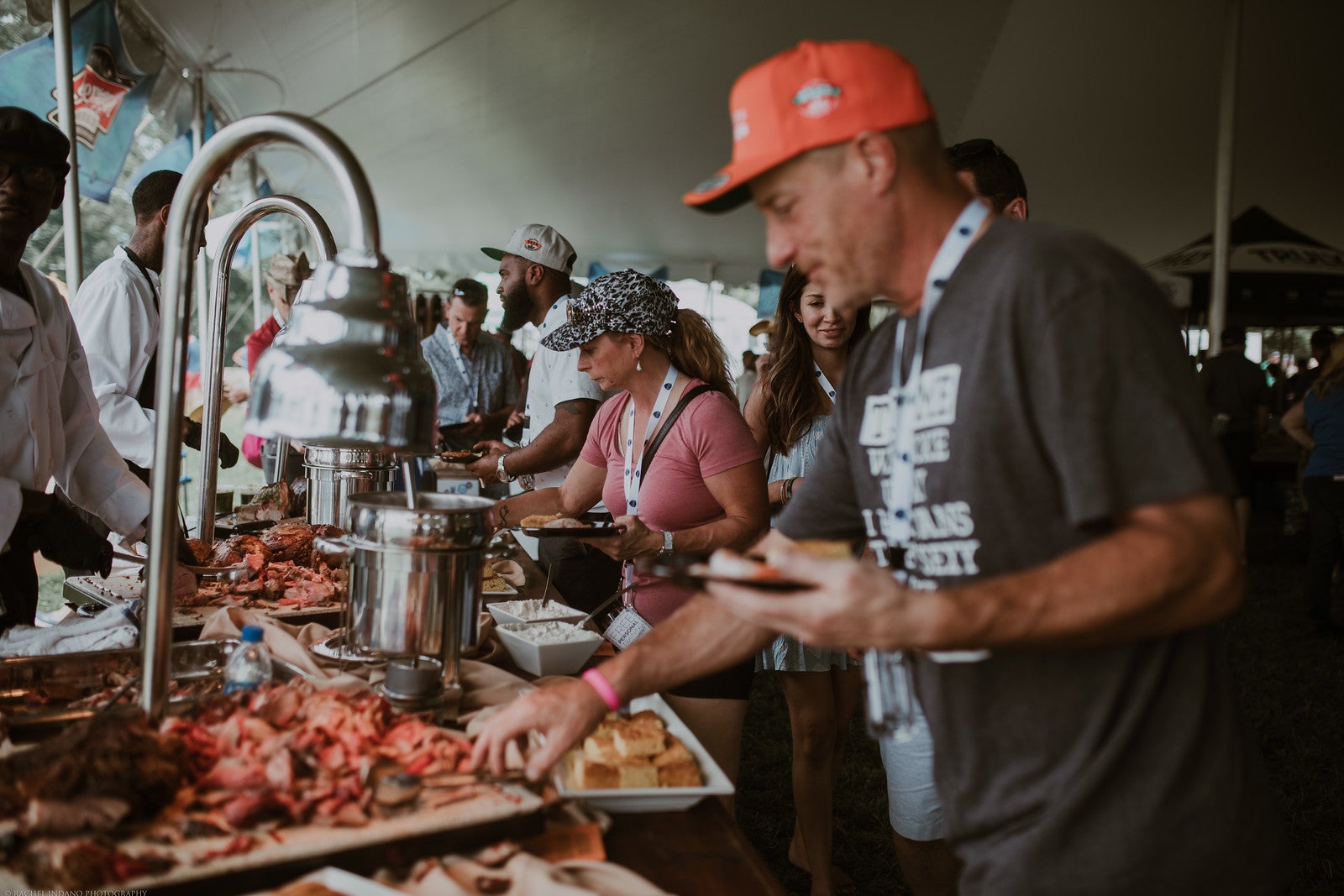 Food buffet at NJ Beer &amp; Food Festival 