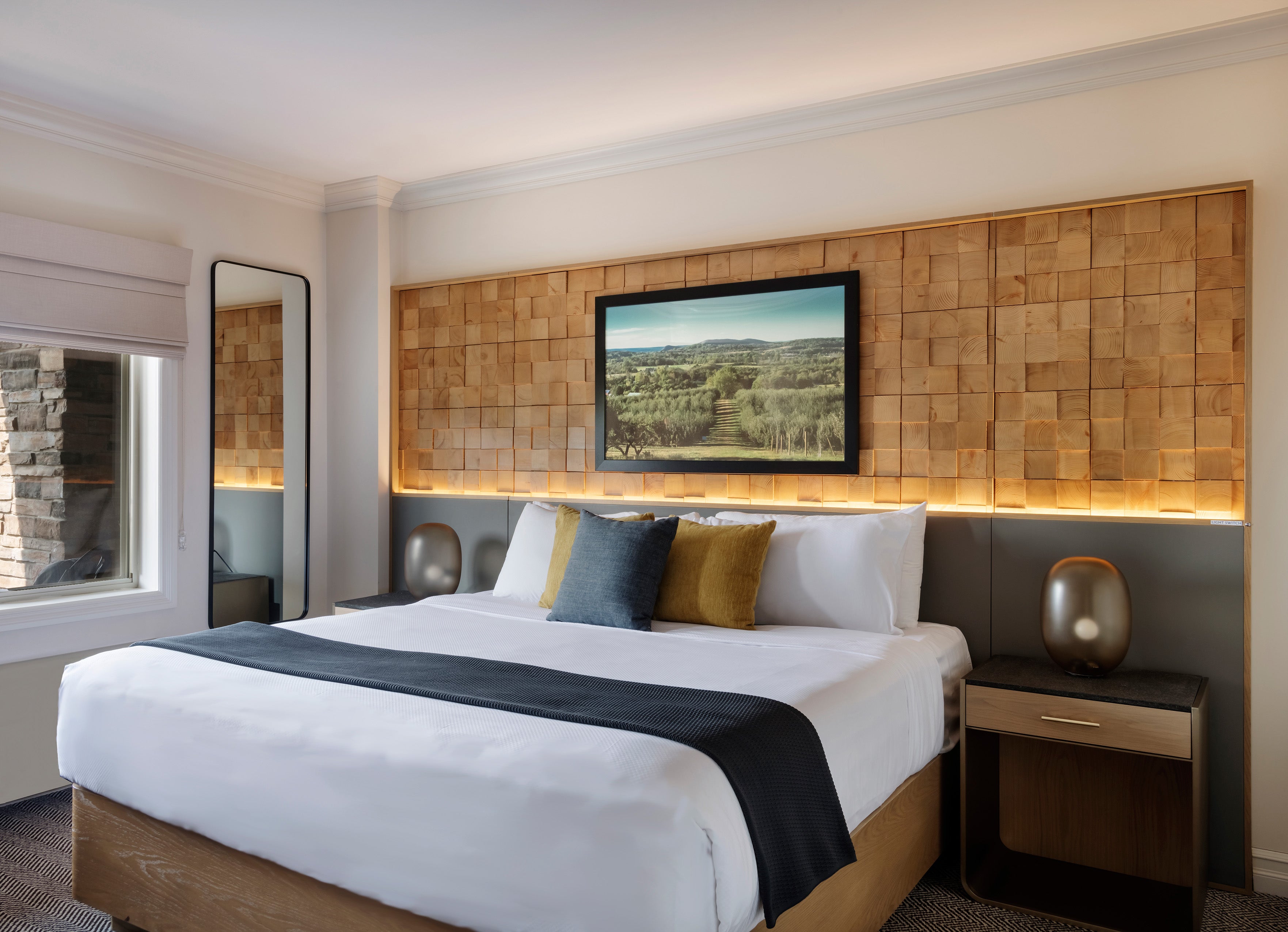 Bedroom suite at Grand Cascades Lodge