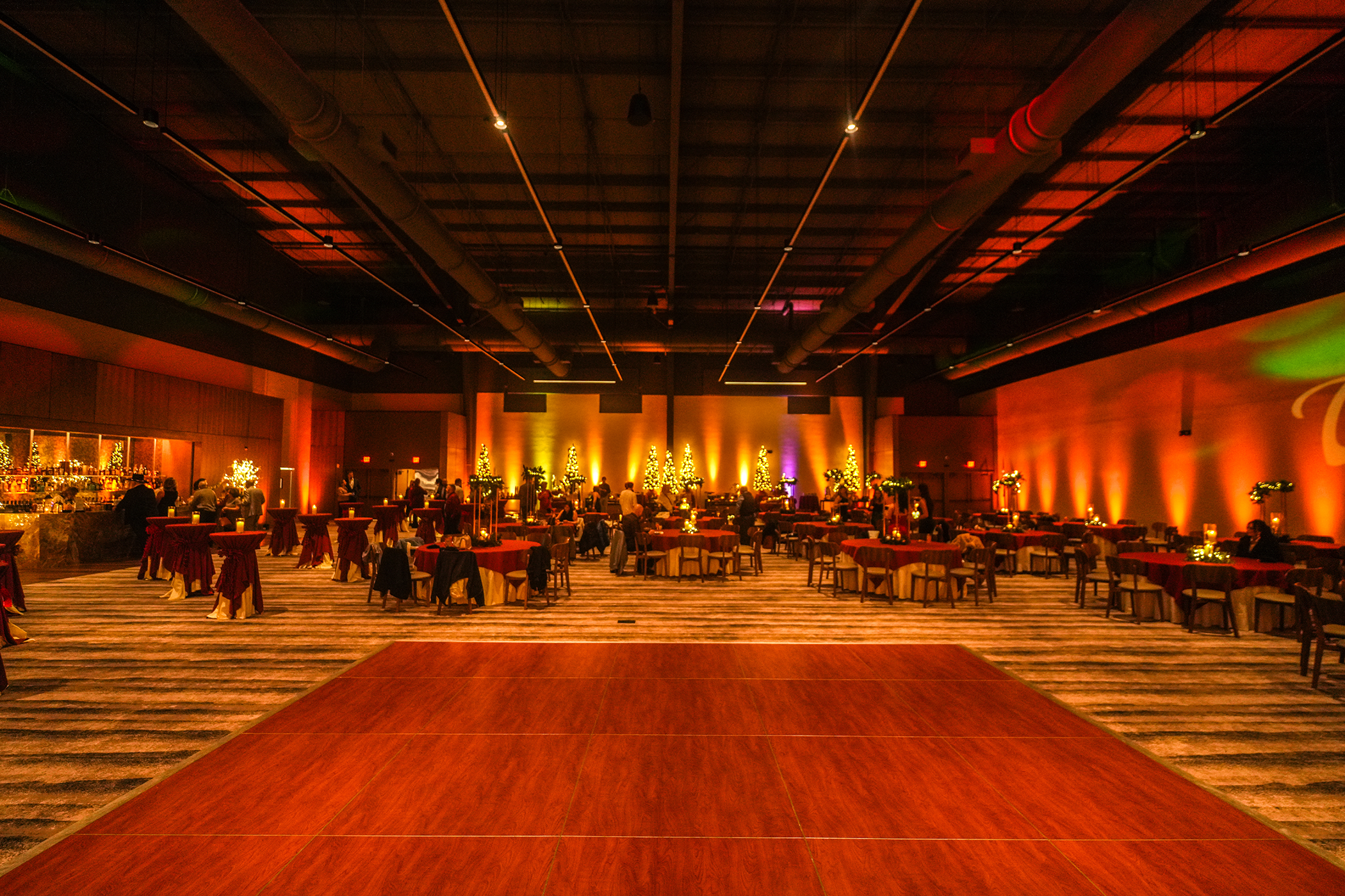 Canyon Ballroom dance floor.