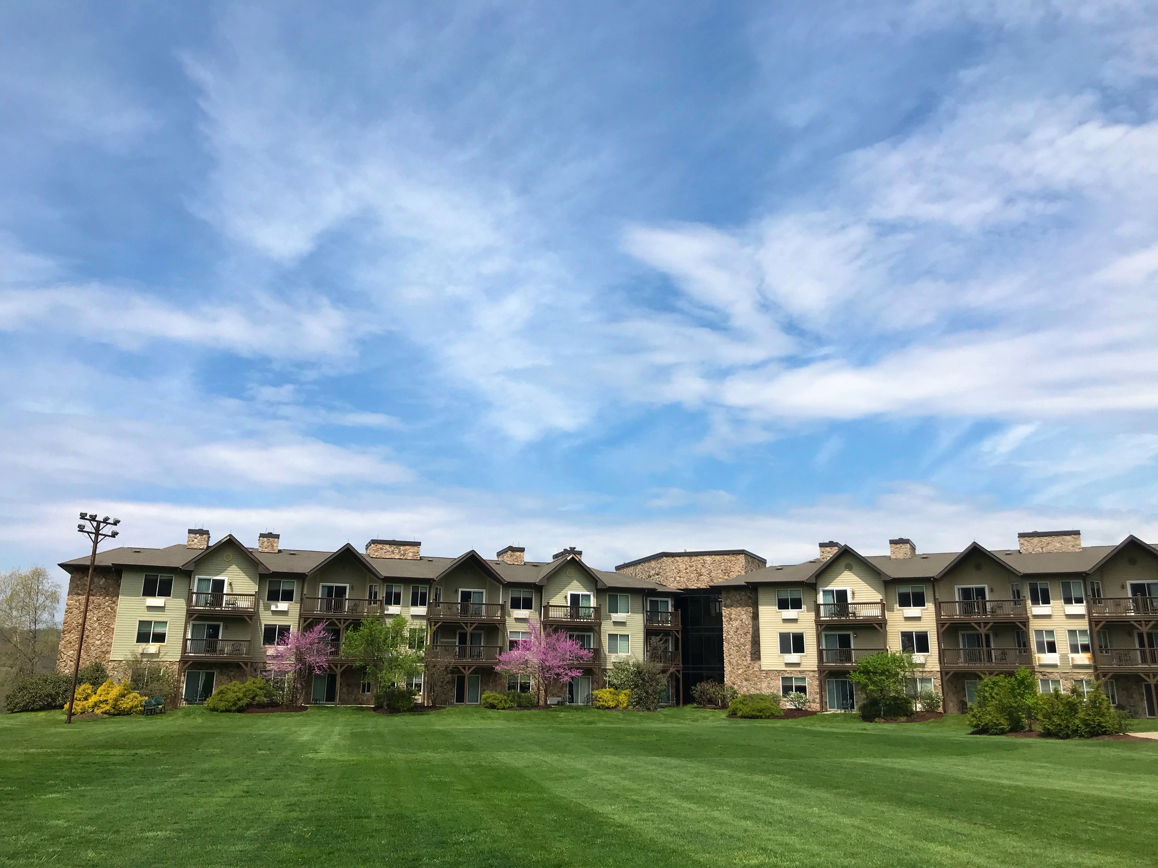 Great Lawn at Minerals Hotel.