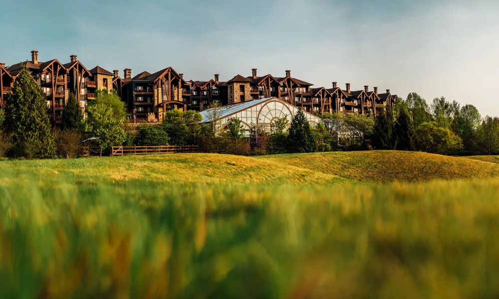 Exterior View of Grand Cascades Lodge