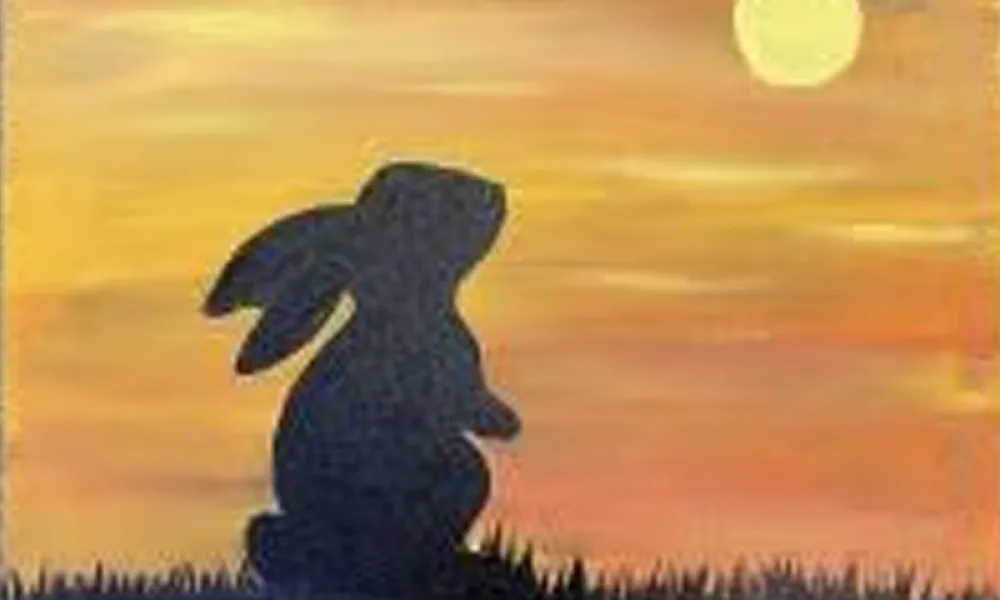 Bunny paining 