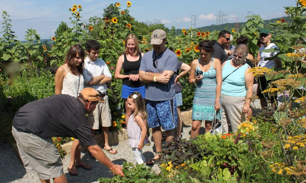 Tour of Chef's Garden at Crystal Springs Resort in NJ