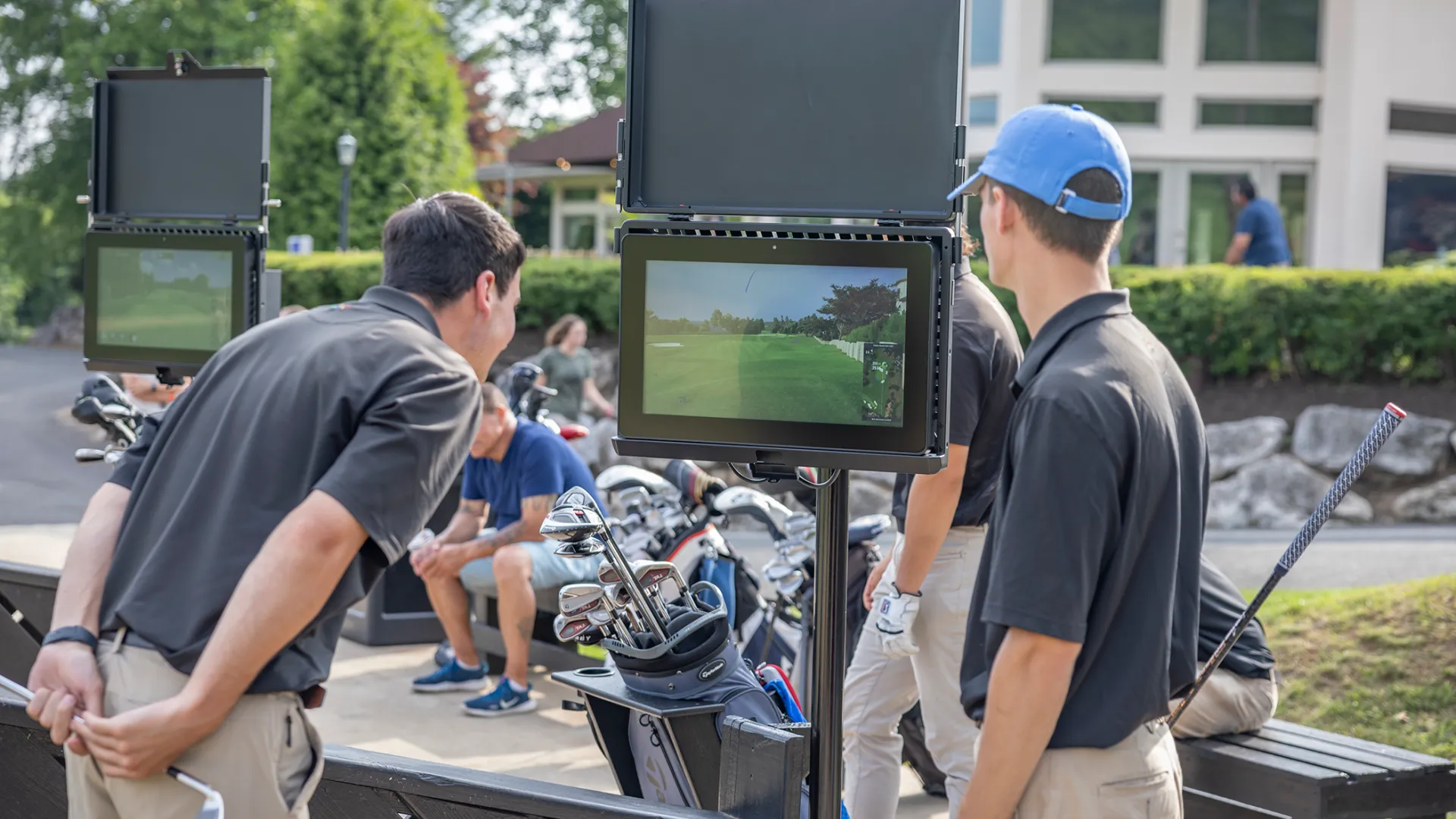 Black Bear trackman range. 