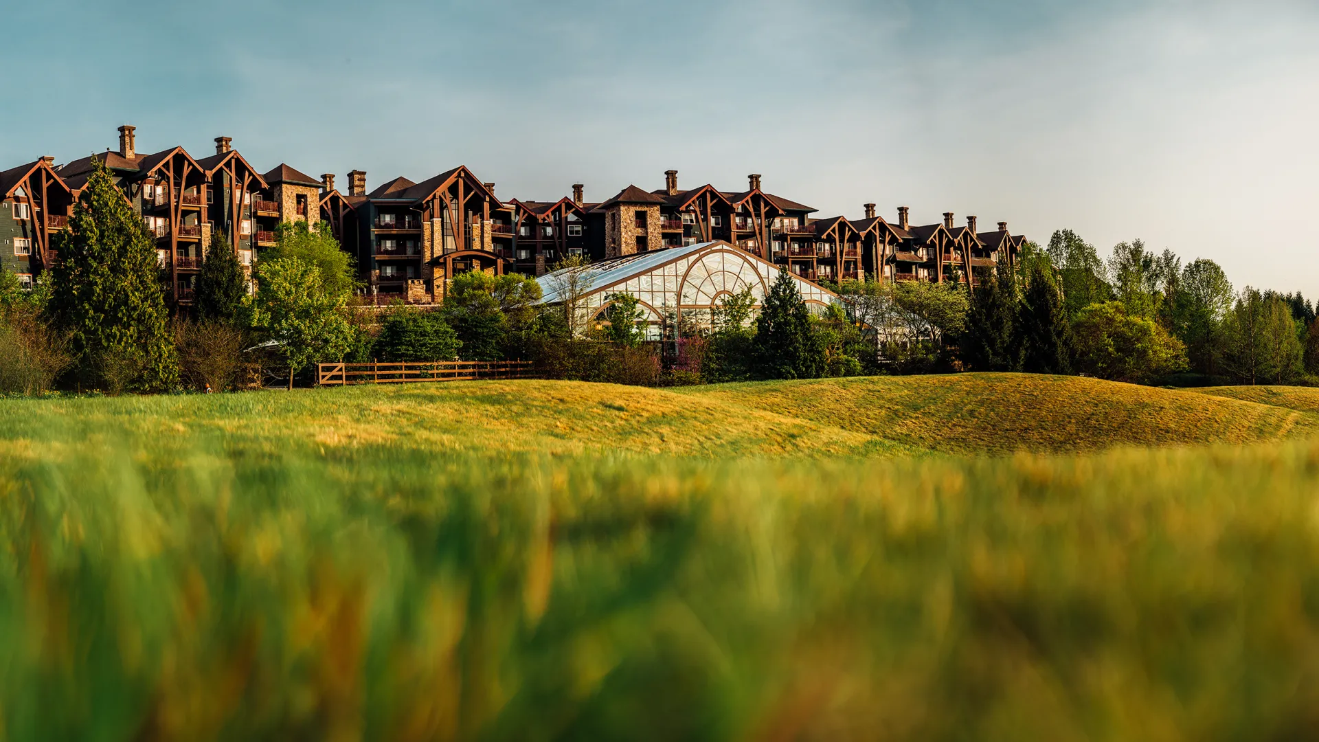 Exterior View of Grand Cascades Lodge