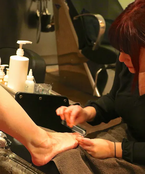 Pedicure at Elements Spa