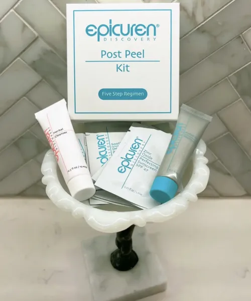 Epicurean post peel kit. 