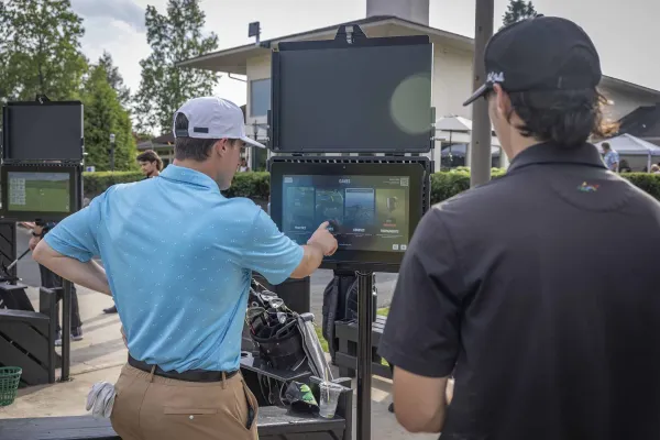 Black Bear trackman range. 