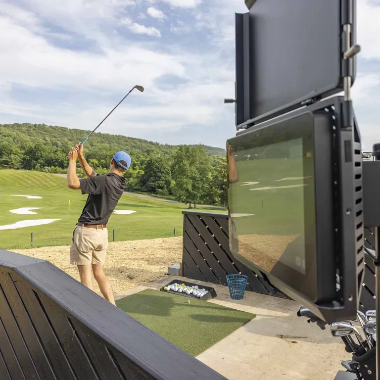 Black Bear trackman range.
