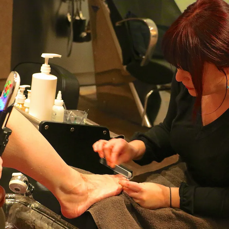 Pedicure at Elements Spa