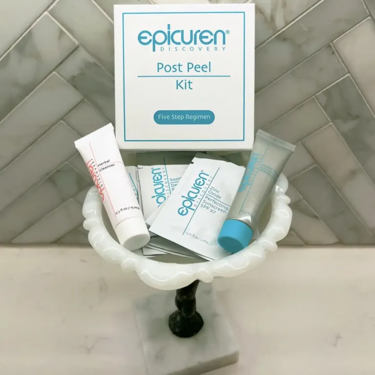 Epicurean post peel kit. 