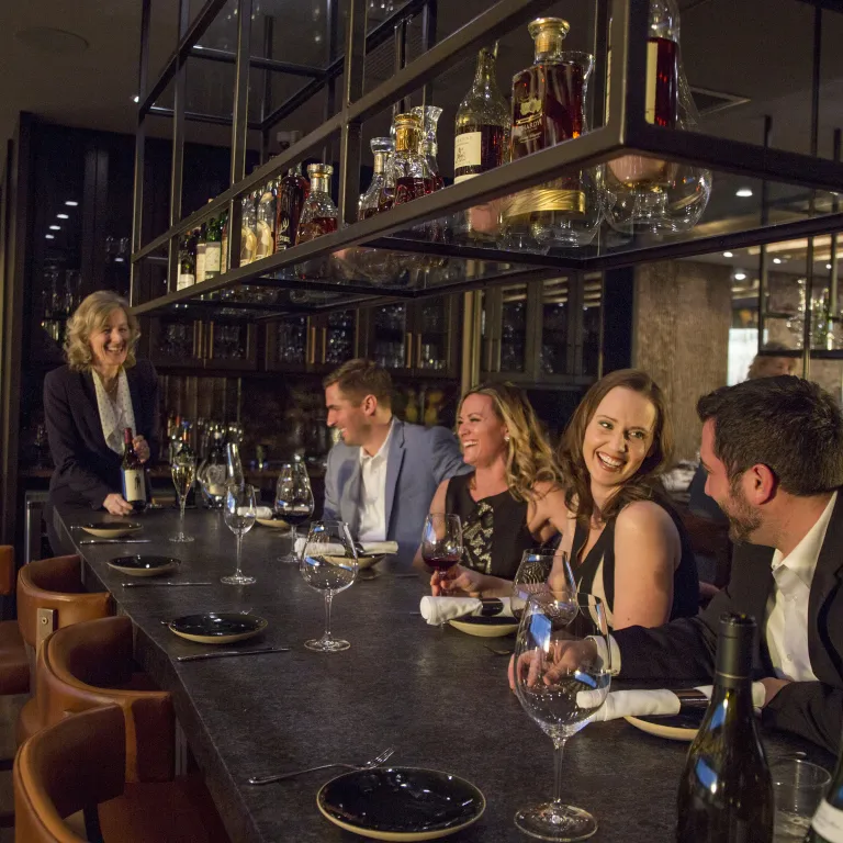 Restaurant Latour's Sommelier Table