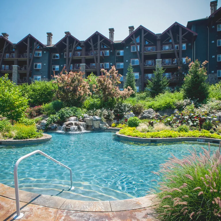 Biosphere Outdoor Pool at Grand Cascades Lodge