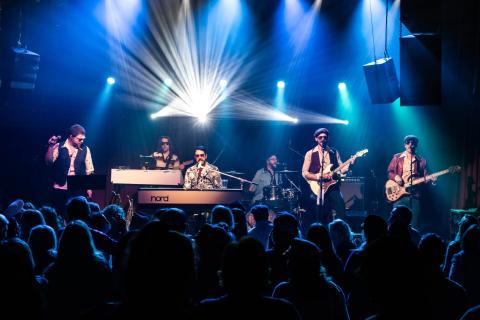 Boat House Row performing. 