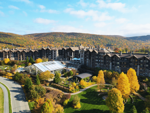 Exterior View of Grand Cascades Lodge