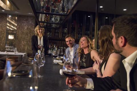 Good Company at Latour's Sommelier Table