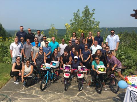 Bike Build teambuilding activity