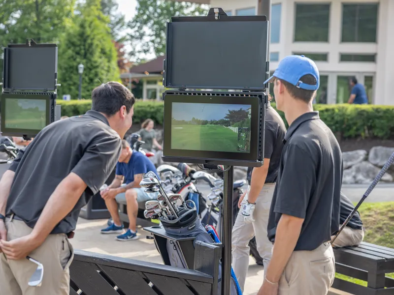 Black Bear trackman range. 