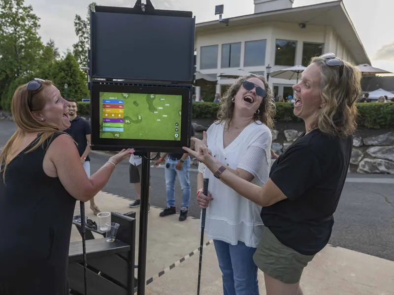 Black Bear trackman range. 