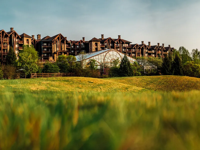 Exterior View of Grand Cascades Lodge