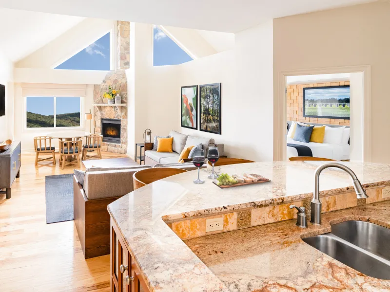 Grand Cascades Lodge suite.