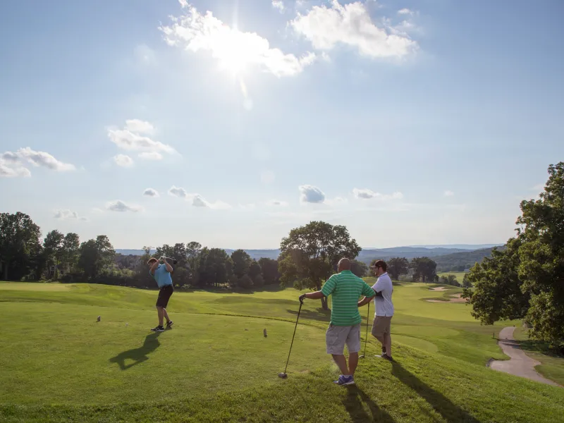 Golfers at Wild Turkey at Crystal Springs Resort NJ