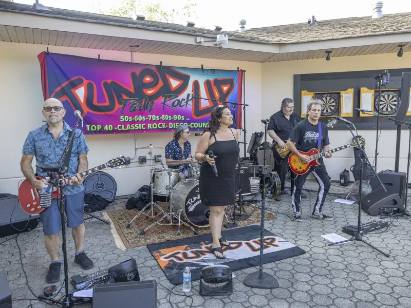 Tuned Up performing.